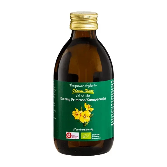 Kæmpenatlys Evening Primrose Oil of Life 250 ml øko