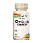 K2-vitamin 50 mcg Solaray 30 VegKaps