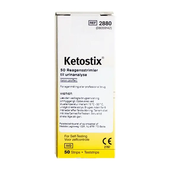 Ketostix Urinstix 50 stk.