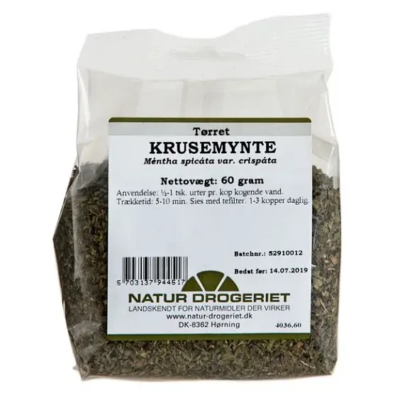 Krusemynte Tørret 60 g