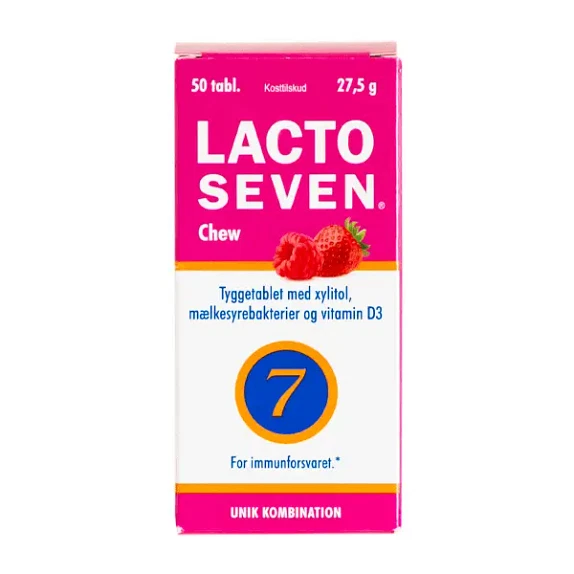 Lacto Seven Chew 50 tyggetabletter