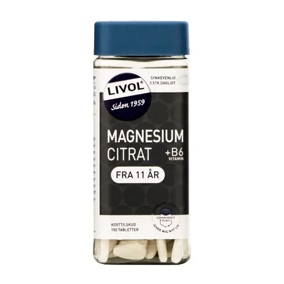 Magnesium Citrat Livol 150 tabletter