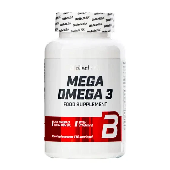 Mega Omega 3 90 kapsler