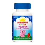 Minisun Junior Fantimin Calcium + Vitamin D3 60 stk