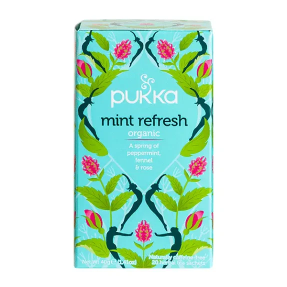 Mint Refresh Pukka 20 tebreve økologisk