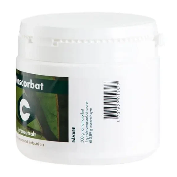 Nascorbat Syreneutralt C-vitamin 500 g