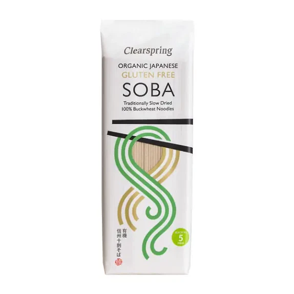 Nudler Buckwheat Soba Clearspring 200 g økologisk