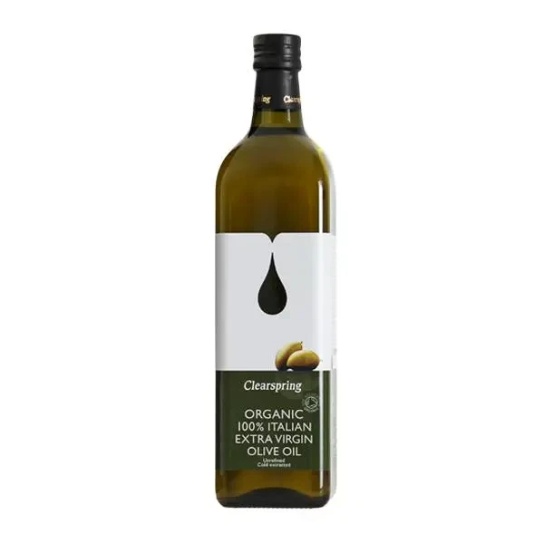 Olive Oil Extra Virgin Clearspring 1 liter økologisk