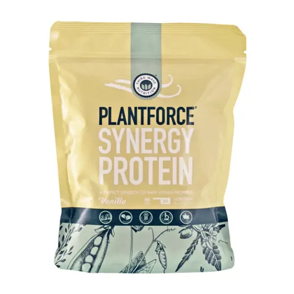 Protein Vanilla Synergy Plantforce 400 g