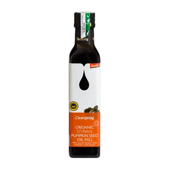 Pumpkin Seed Oil P.G.I. Clearspring 250 ml økologisk