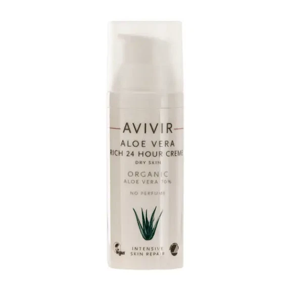 Rich 24 Hour Creme Dry Skin Aloe Vera Avivir 50 ml