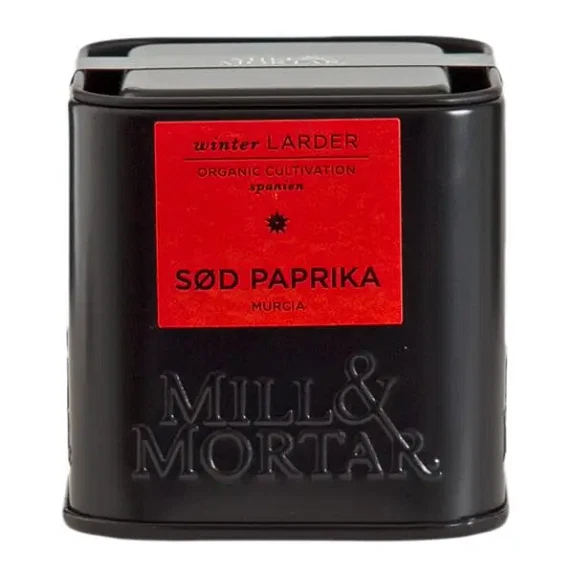 Sød Paprika Pulver Murcia Mill & Mortar 50 g økologisk