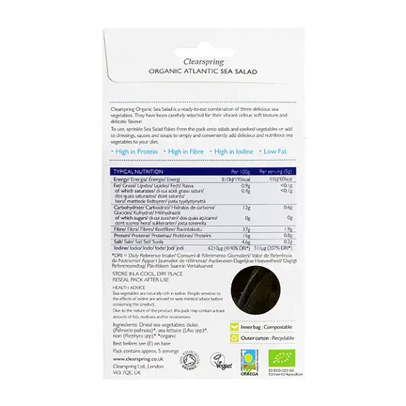 Sea Salad Clearspring 25 g økologisk