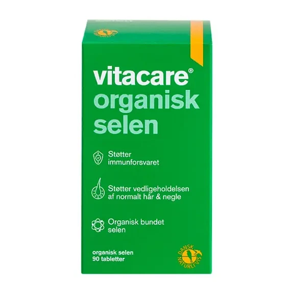 Selen Organisk VitaCare 90 tabletter