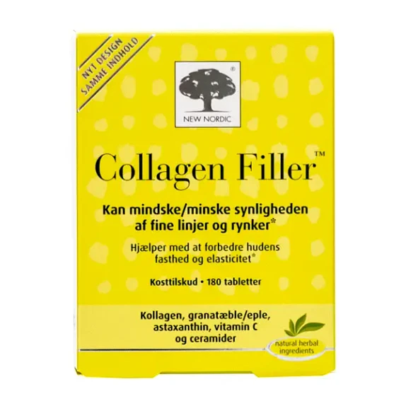 Skin Care Collagen Filler 180 tabletter