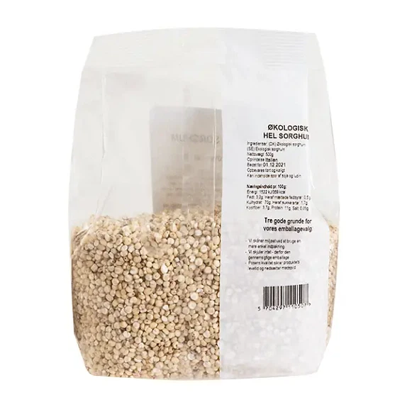 Sorghum Hel Biogan 500 g økologisk