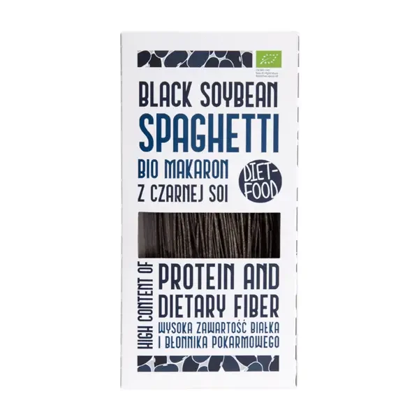 Sort Soja Spaghetti Diet Food 200 g økologisk