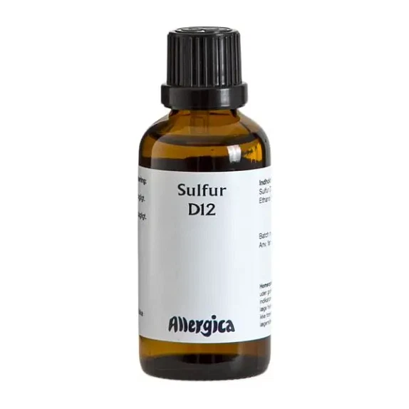 Sulfur D12 dråber