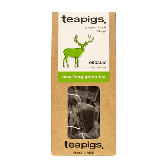 Teapigs Mao Feng Green Tea 15 breve økologisk