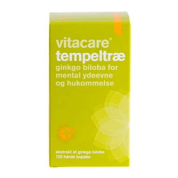 Tempeltræ VitaCare 120 kapsler