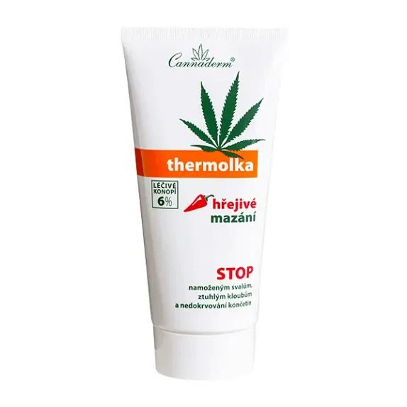 Thermolca Varmende Massage Creme Cannaderm 200 ml