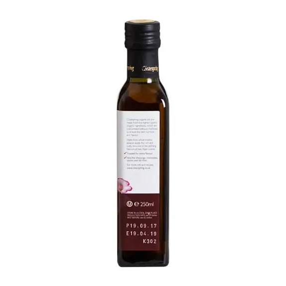 Toasted Sesame Oil Clearspring 250 ml økologisk