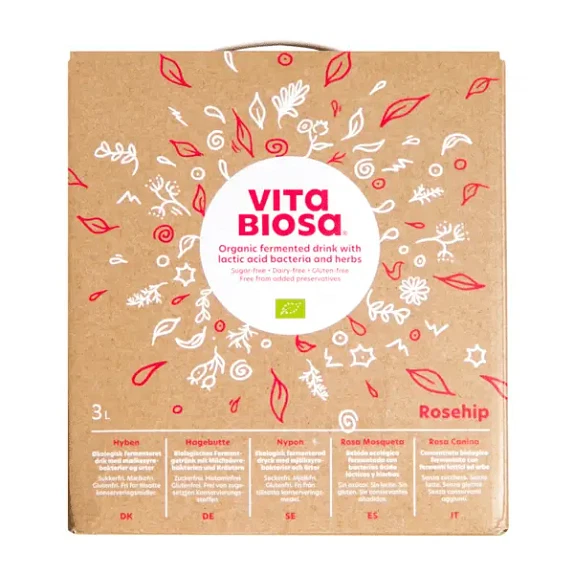 Vita Biosa Rosehip Bag in Box 3 liter økologisk