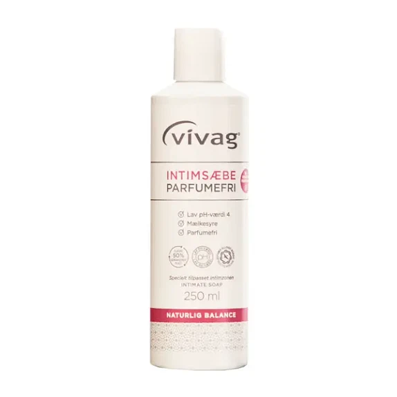 Vivag Intimsæbe Parfumefri 250 ml