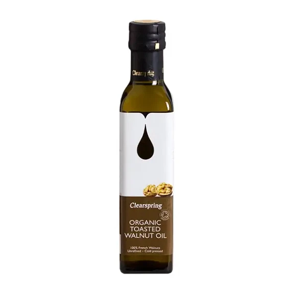 Walnut Oil Toasted Clearspring 250 ml økologisk