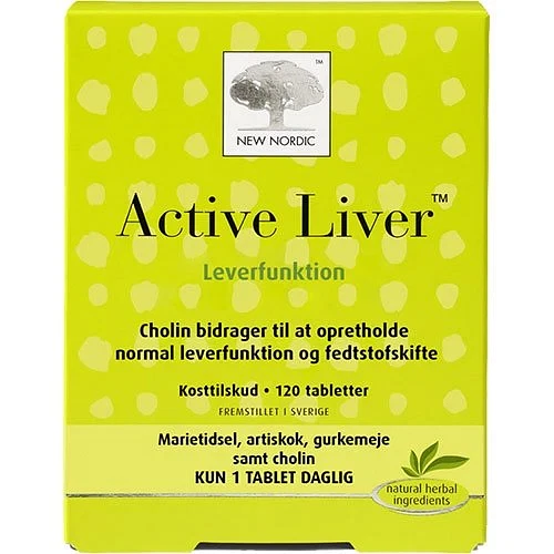 Active Liver Leverfunktion 120 tabletter