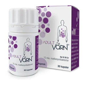 AdultVärn Mælkesyrebakterier 30 kapsler