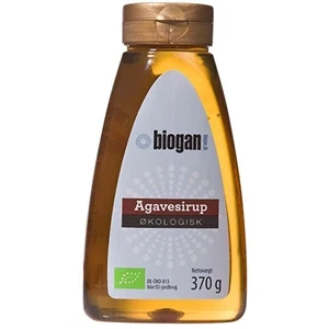 Agave Sirup Lys Biogan 370 g økologisk