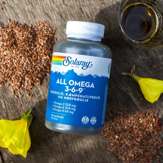 All Omega 3-6-9 Solaray 90 kapsler
