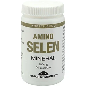 Amino Selen 100 mcg 60 tabletter