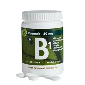 B1 50 mg 90 tabletter