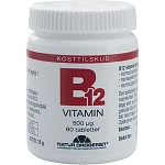 B12 Vitamin 500 mcg 60 tabletter