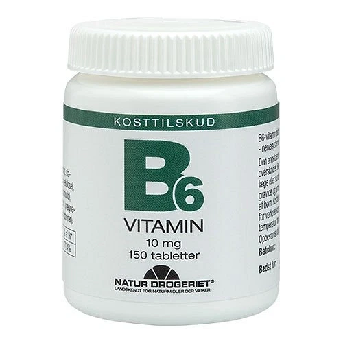 B6 vitamin 10 mg 150 tabletter