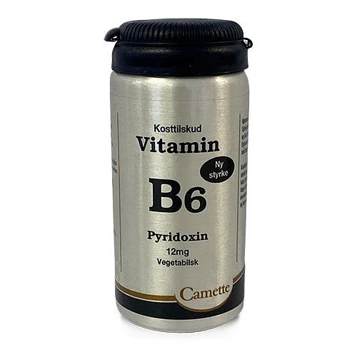 B6 Vitamin 12 mg Pyridoxin Camette 90 tabletter