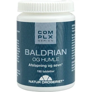 Baldrian og Humle 190 tabletter