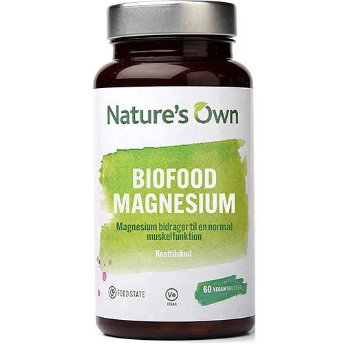 Biofood Magnesium 60 tabletter