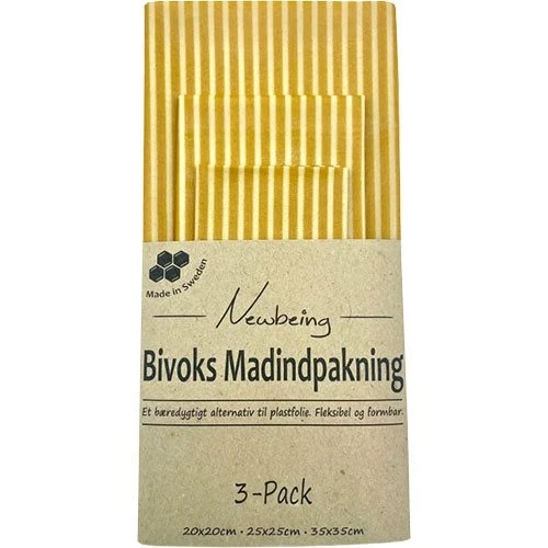 Bivoks Madindpakning Gul
