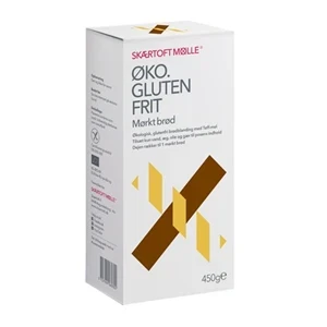 Brødblanding Mørkt Brød Glutenfri 450 g økologisk