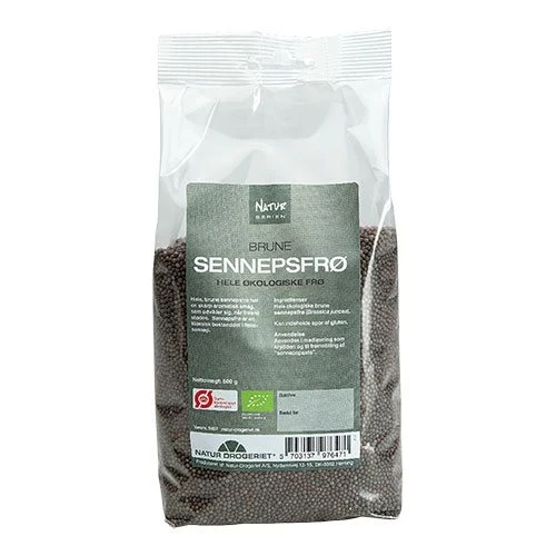 Brune Sennepsfrø Ø 500 g