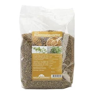 Bukkehornsfrø hele 1000 g