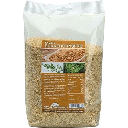 Bukkehornsfrø Knust 1 kg