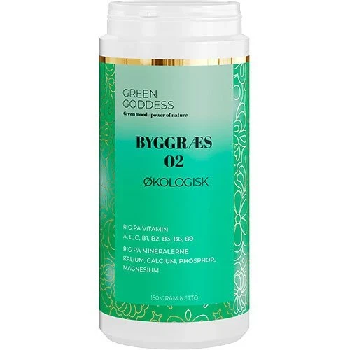 Green Goddess Byggræs 02 Ø 150 g