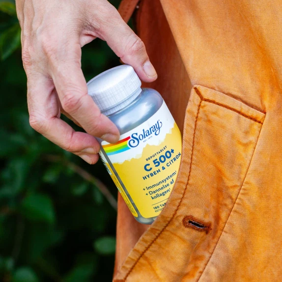 C 500+ Hyben & Citron Solaray 180 depottabletter