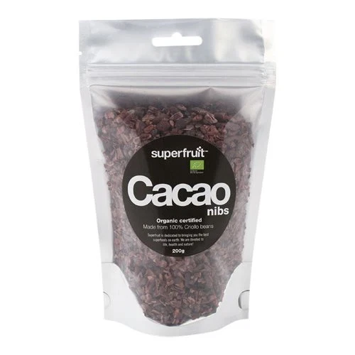 Cacao Nibs Superfruit 200 g økologisk