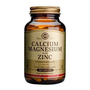 Calcium Magnesium Plus Zinc Solgar 100 tabletter