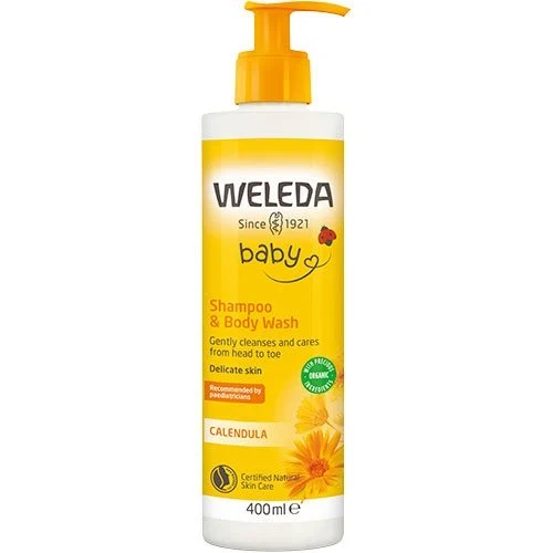 Weleda Calendula Shampoo & Body Wash 400 ml